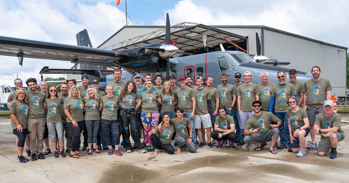 Skydive Midwest Holds State Record Weekend