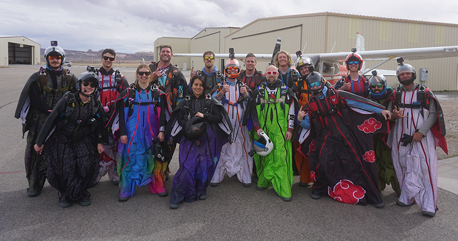 Jumpers Shred at Tough Turkey Wingsuit Camp