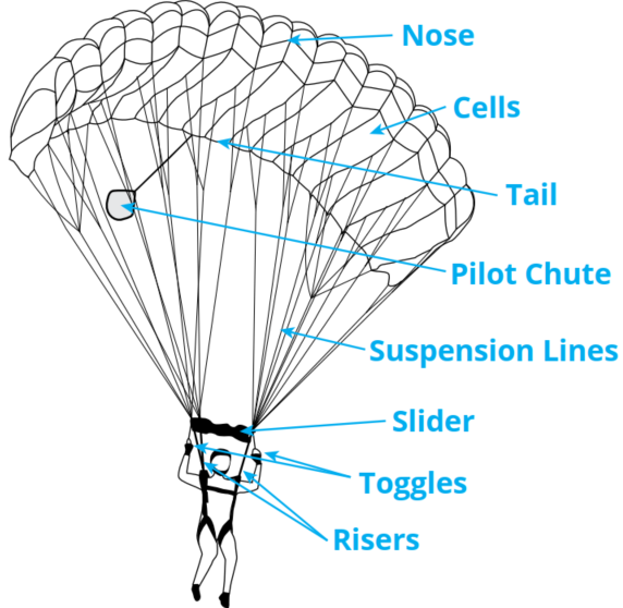 Parts of a Parachute