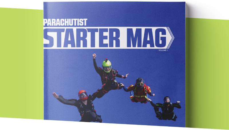 Starter Magazine cover digitally overlayed on a yellow-green background Starter Magazine cover digitally overlayed on a yellow-green background